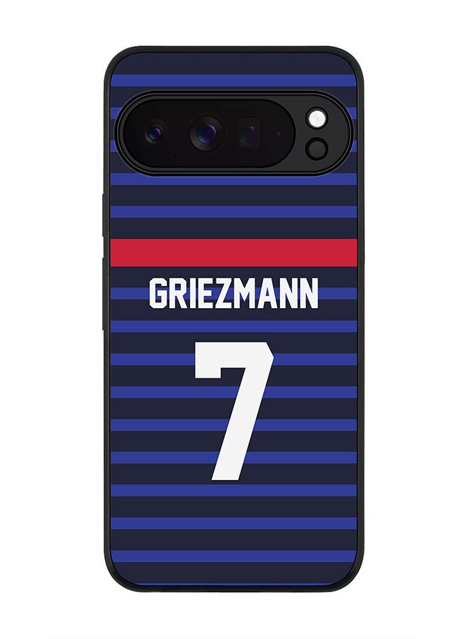 For Google Pixel 10 Pro XL Case,Slim fit Camera Protection, Shockproof Thin Phone cover  - Football - France,  Griezmann